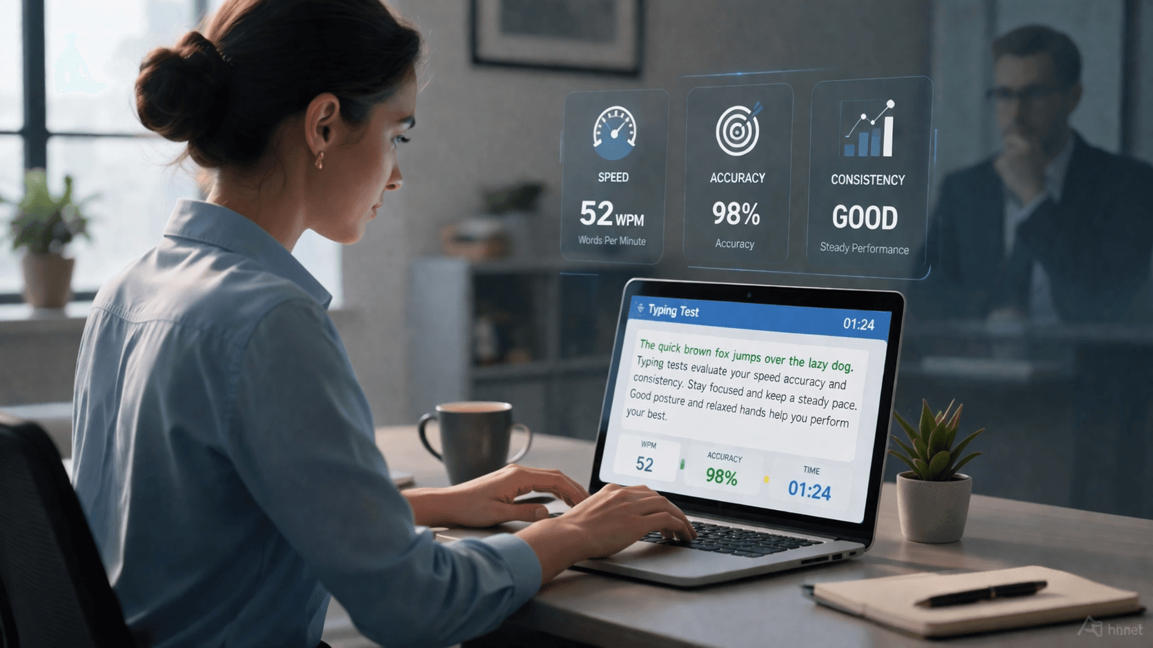 Como passar num teste de digitação numa entrevista de emprego (o que os empregadores realmente avaliam)
